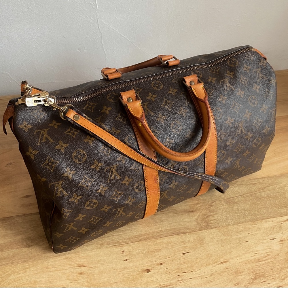 Louis Vuitton Travel Bag with Strap!